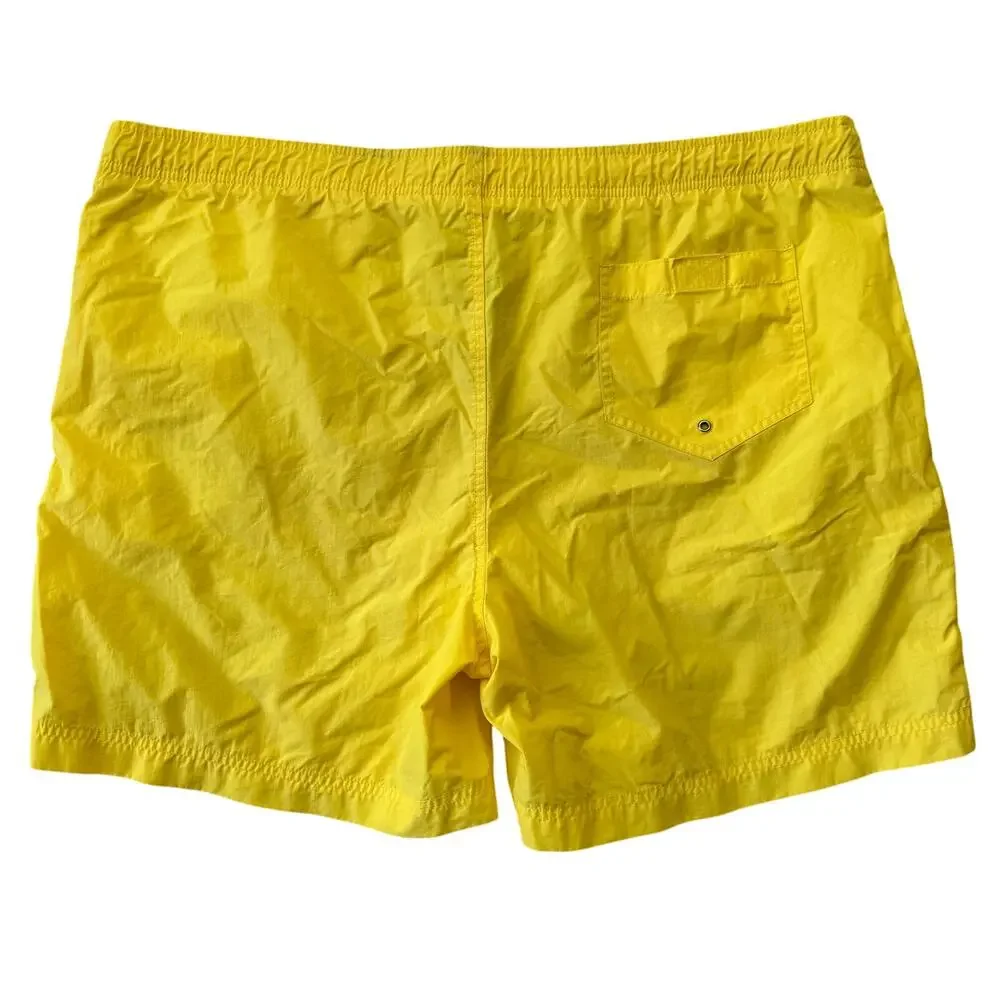 POLO SPORT Swim Trunks Men’s XL Yellow 7” Inseam‎ Quick Dry Board Shorts Summer